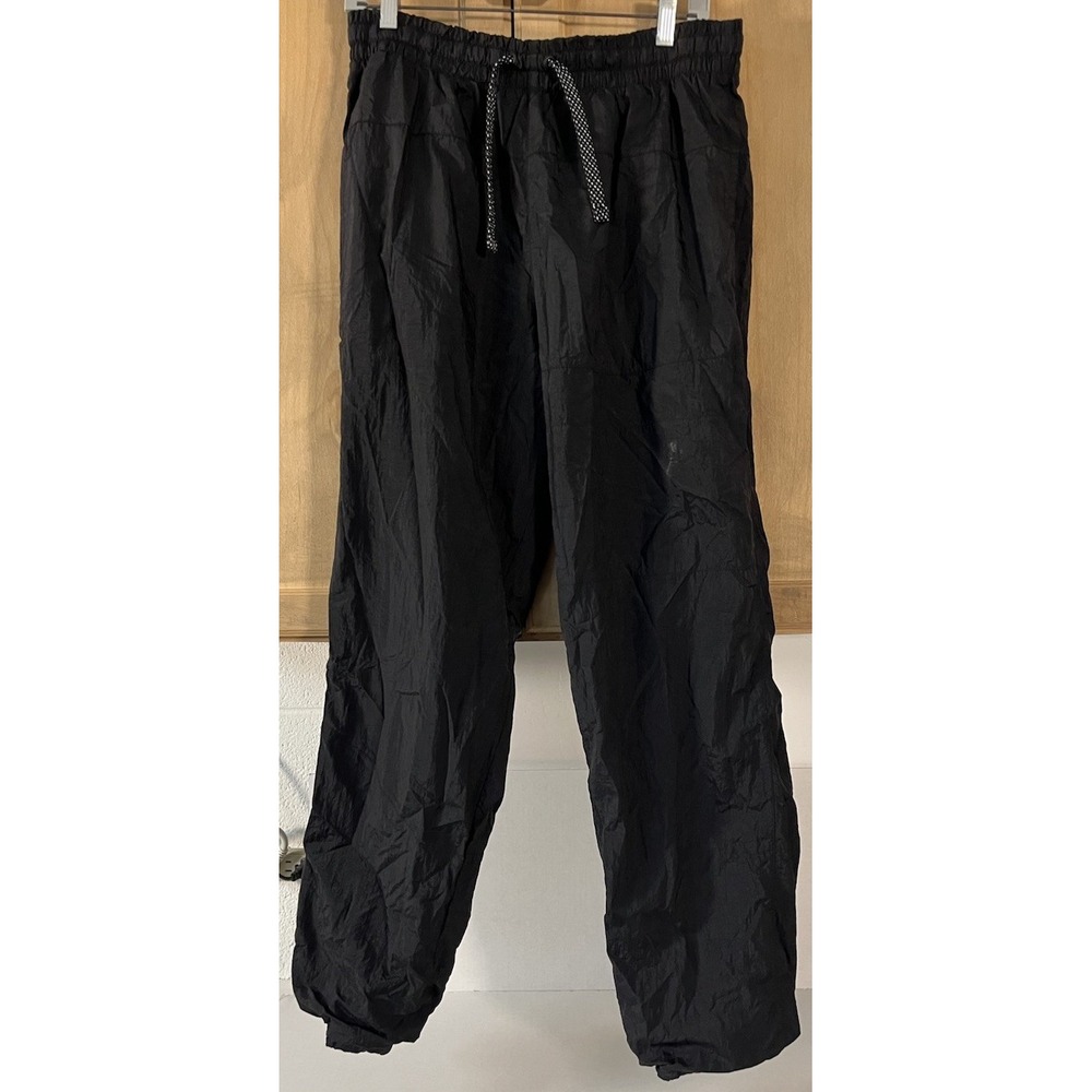 Nike Flight Series Woven Basketball Track Pants Mens Large Black Nylon